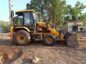 JCB 3DX Backhoe Loader Machine